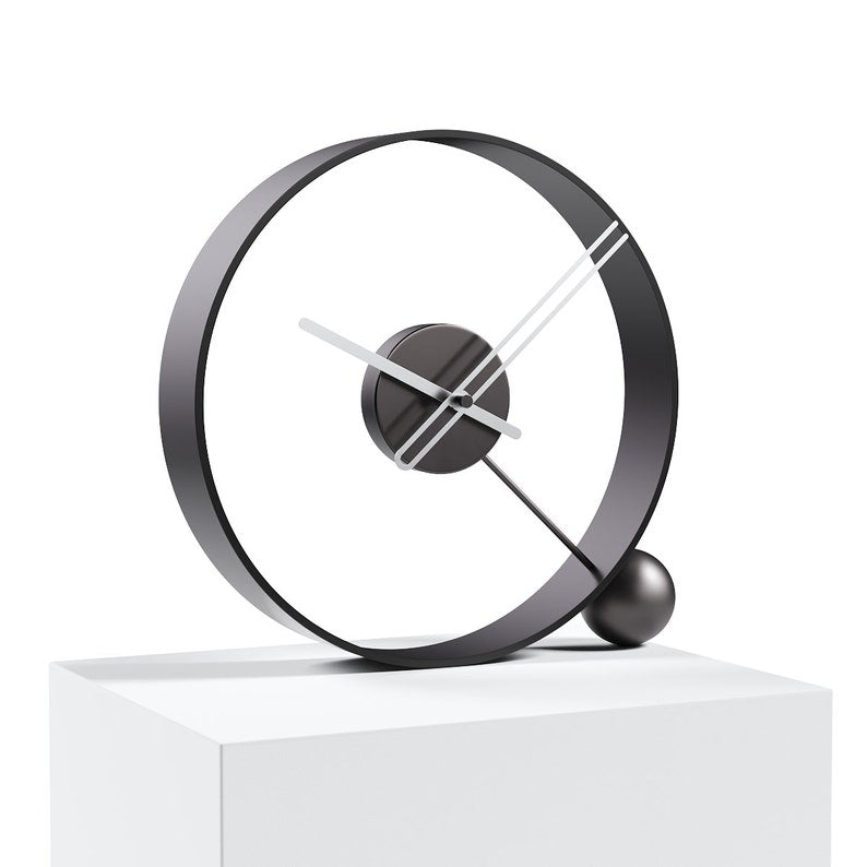 Modern Luxury Table Clock | ENDLESS BLACK