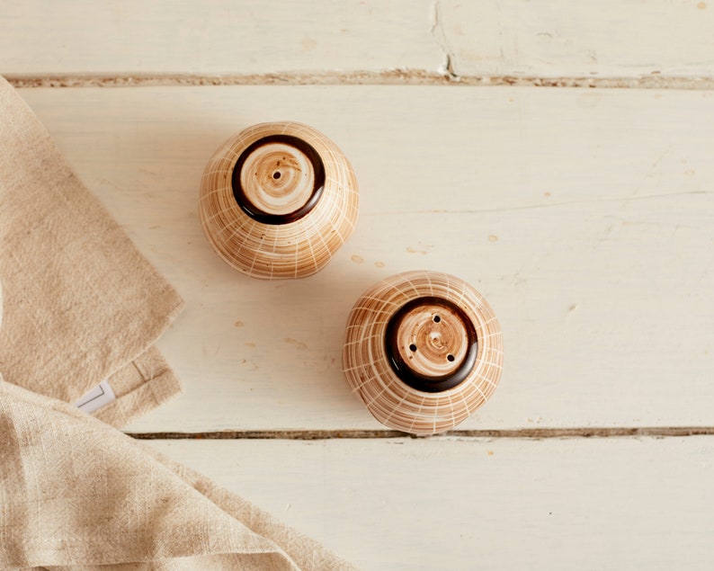 Marsali Porcelain Salt & Pepper Shakers Set