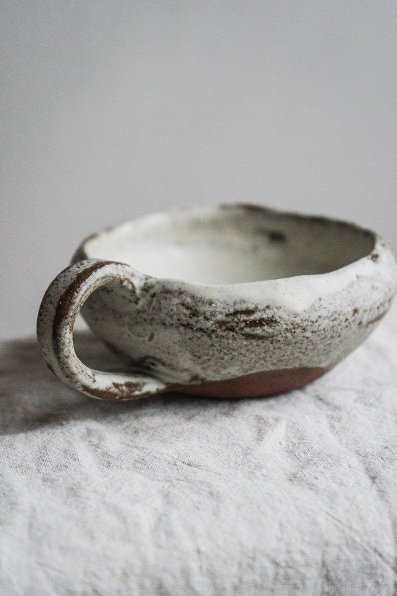 Nouri Terracotta Rounded Ceramic Mug
