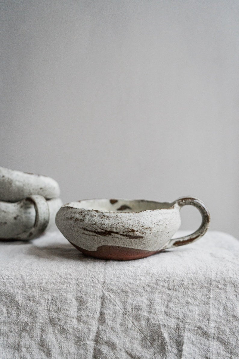 Nouri Terracotta Rounded Ceramic Mug