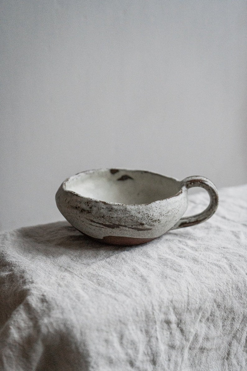 Nouri Terracotta Rounded Ceramic Mug