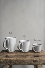 Aires Glossy White Tall Mug