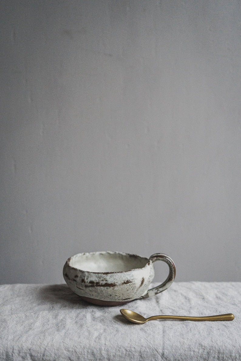Nouri Terracotta Rounded Ceramic Mug