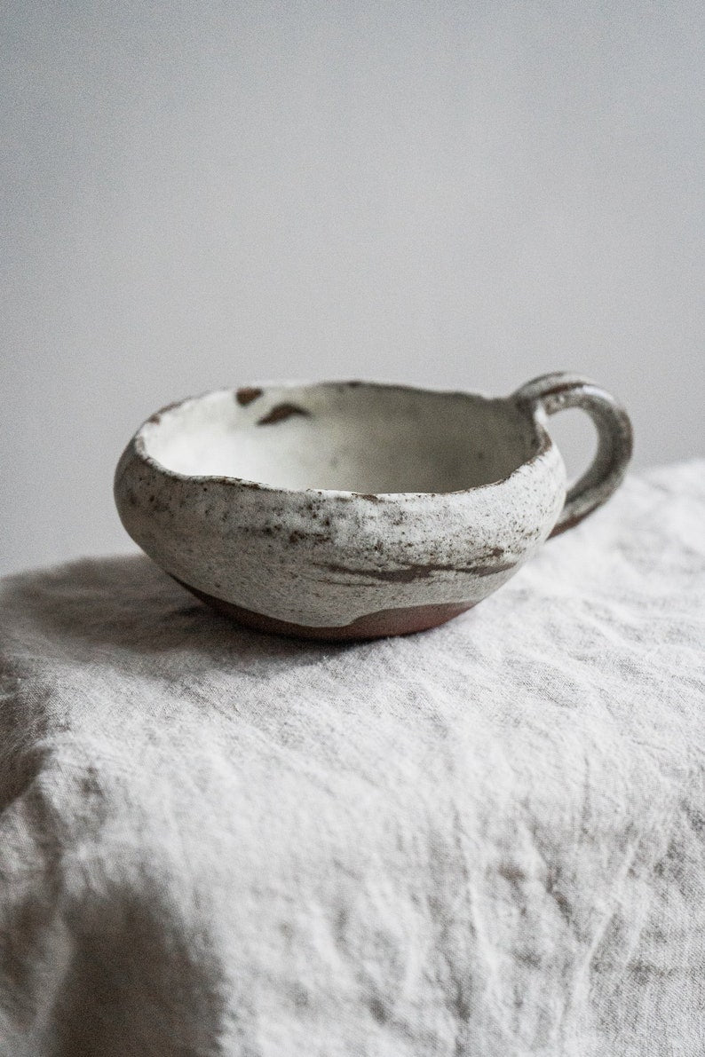 Nouri Terracotta Rounded Ceramic Mug