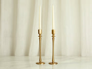 Jenna Iron Brass Candle Holders Set