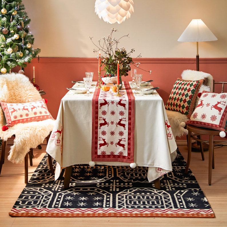 Snowflake Table Centerpiece for Holiday Party
