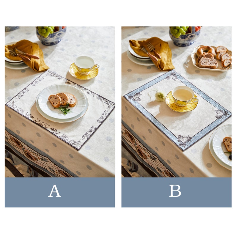 Minimalist French Elegance Placemat