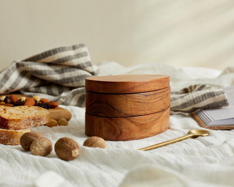 Maé Seasoning Pot Double Compartment
