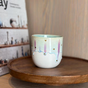 Artisanal Pottery Mug Drip Glaze Coffee Lover Gift