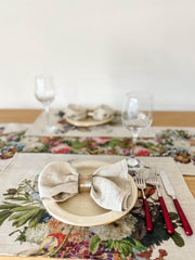 Gerard van Spaendonck Linen Placemats | 100% Linen (6 Placemats)
