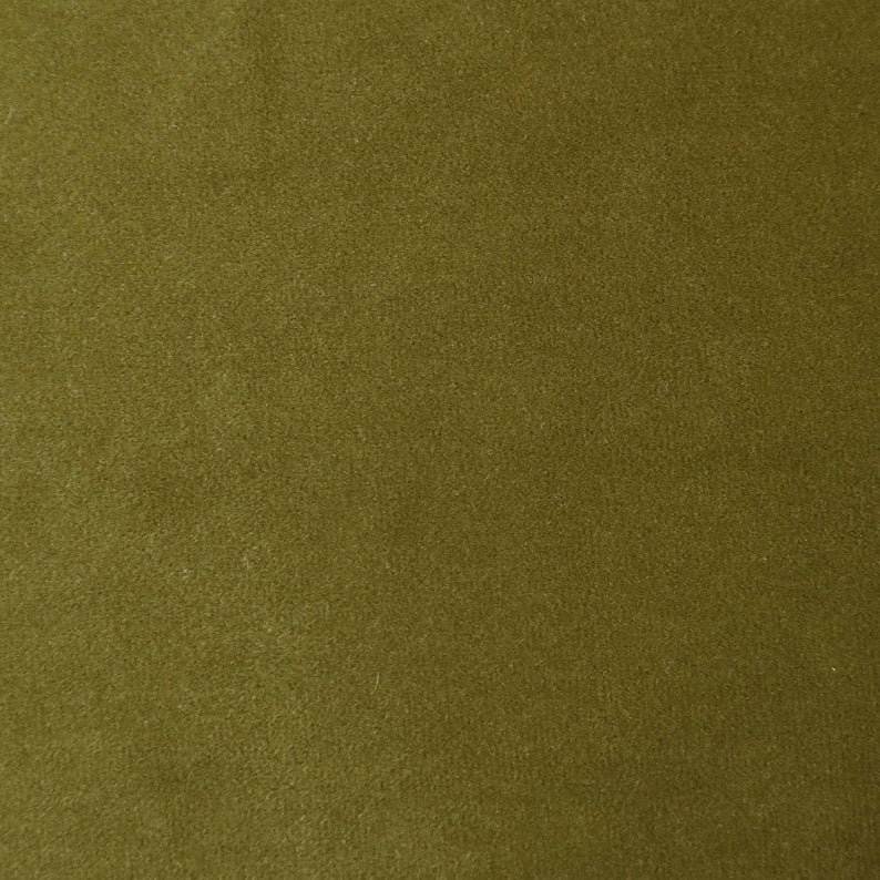 Olive Green Velvet Sofa Cover