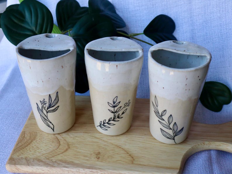 Handmade Ceramic Travel Cup / Tumbler