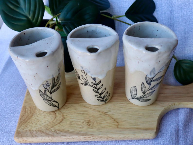 Handmade Ceramic Travel Cup / Tumbler