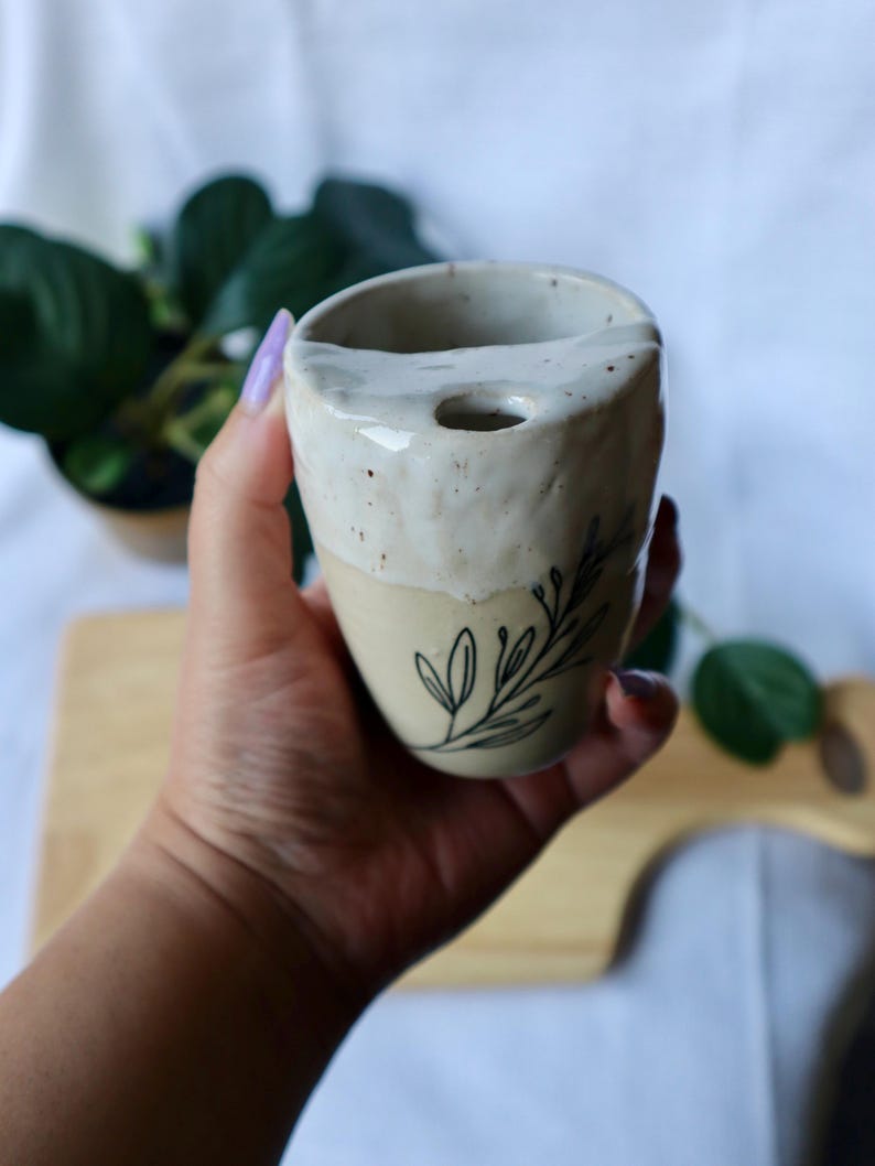 Handmade Ceramic Travel Cup / Tumbler