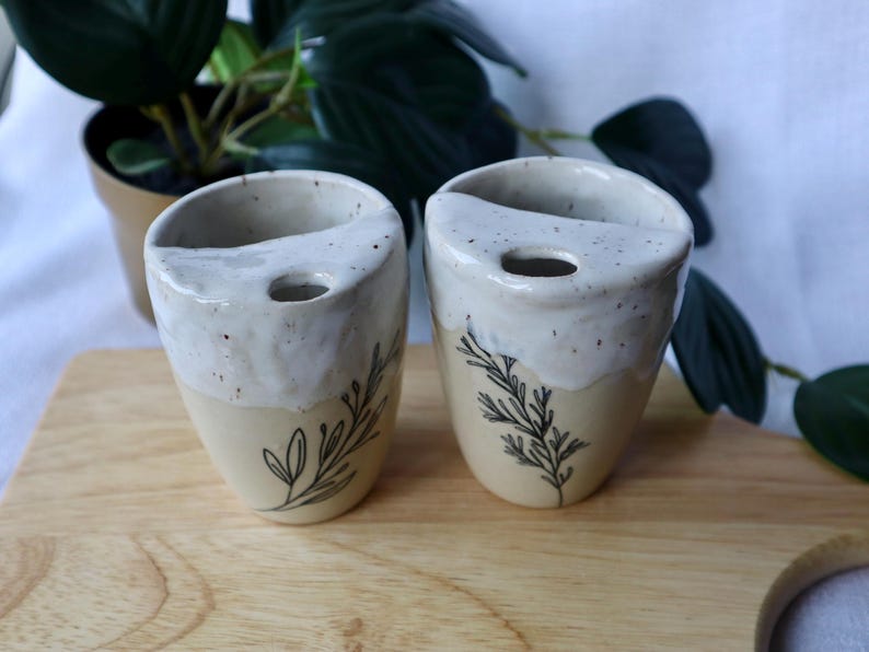 Handmade Ceramic Travel Cup / Tumbler