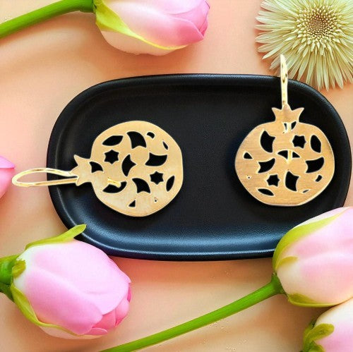 Gold Plated Hook Earrings Granada No.2