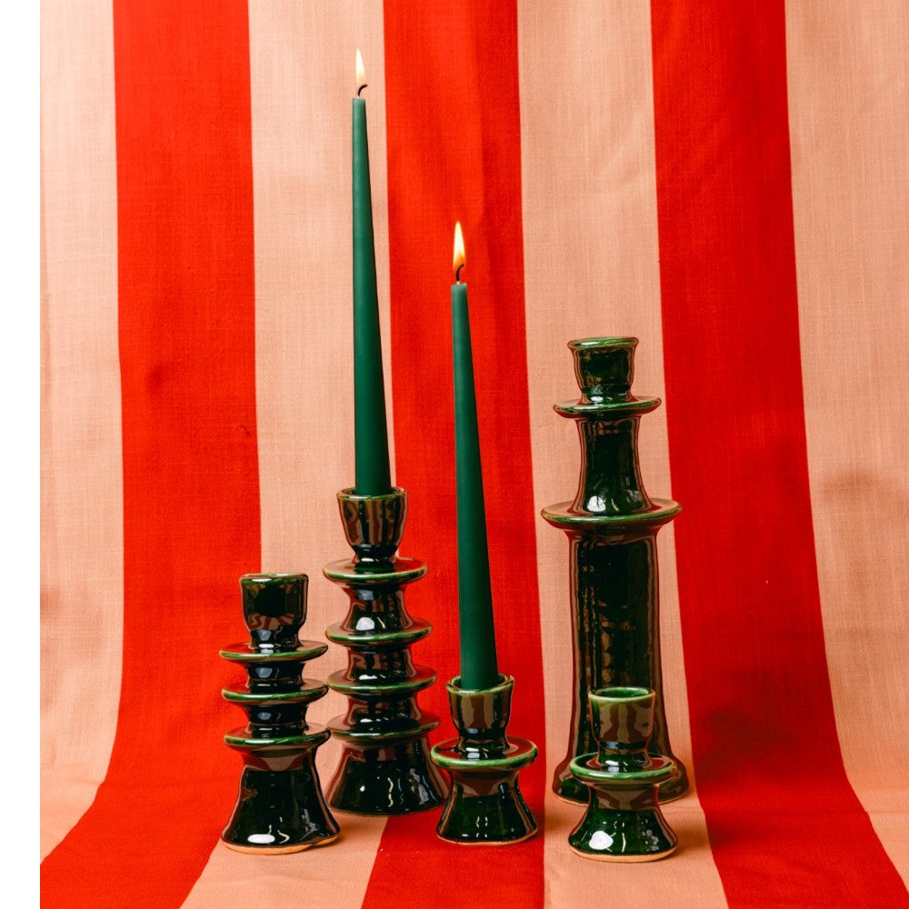 Tall Ceramic Candlestick