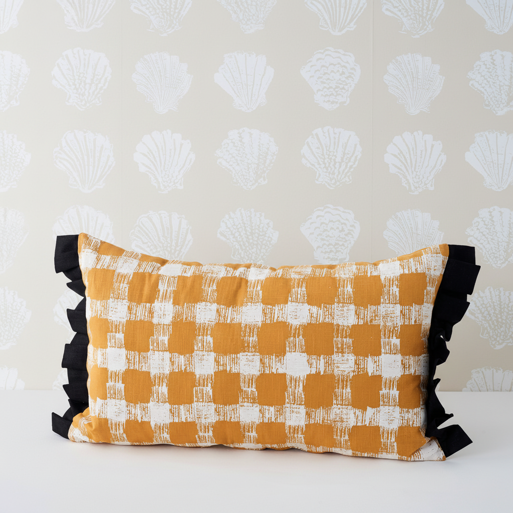 Picnic Cushion Daisy – Pilgrim Natural Wallpaper