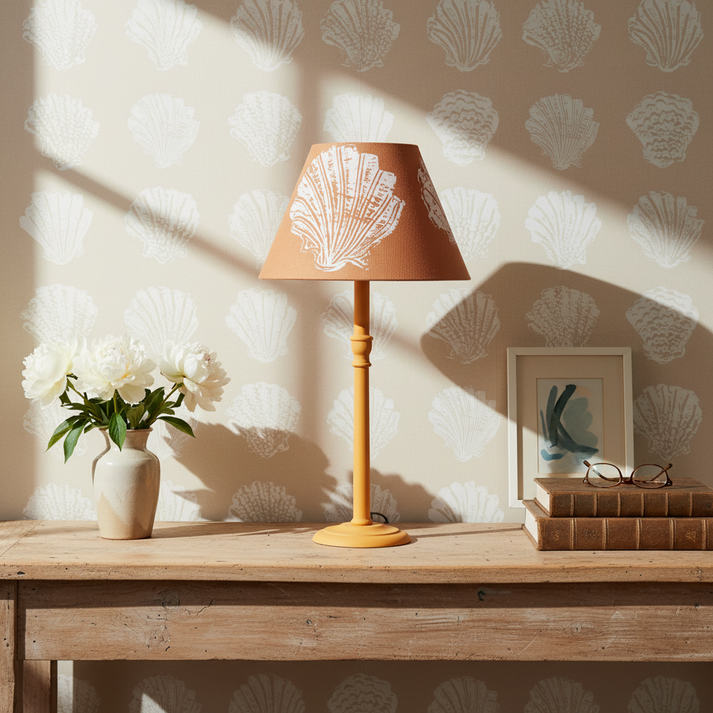 Pilgrim Lampshade Terracotta – Pilgrim Natural Wallpaper