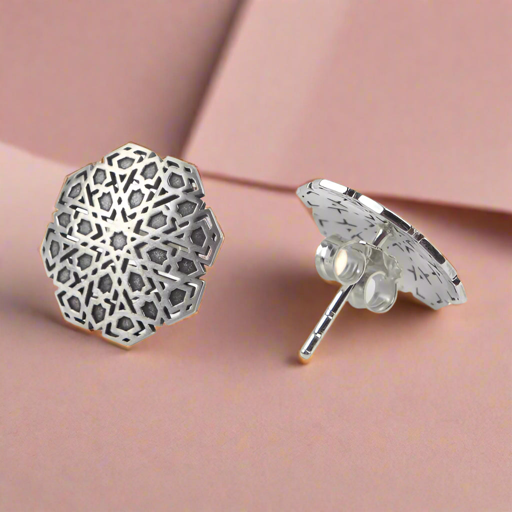 Arabesque Studs Earrings Mudéjar