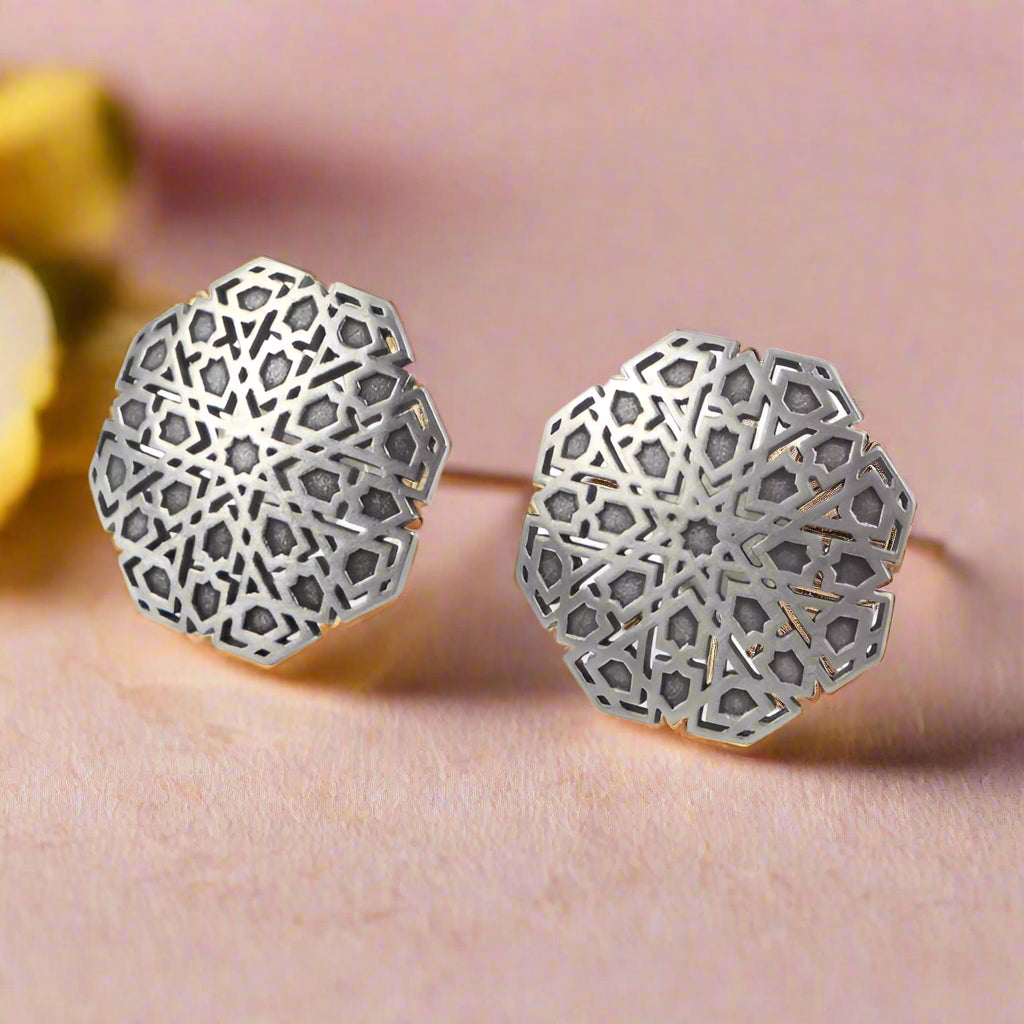 Arabesque Studs Earrings Mudéjar