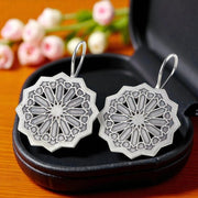 Sterling Silver Earring Estrella Hook