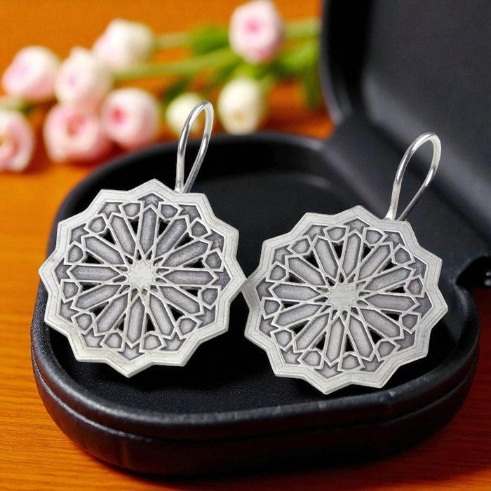 Sterling Silver Earring Estrella Hook