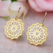 Gold Plated Sterling Silver Earrings Estrella