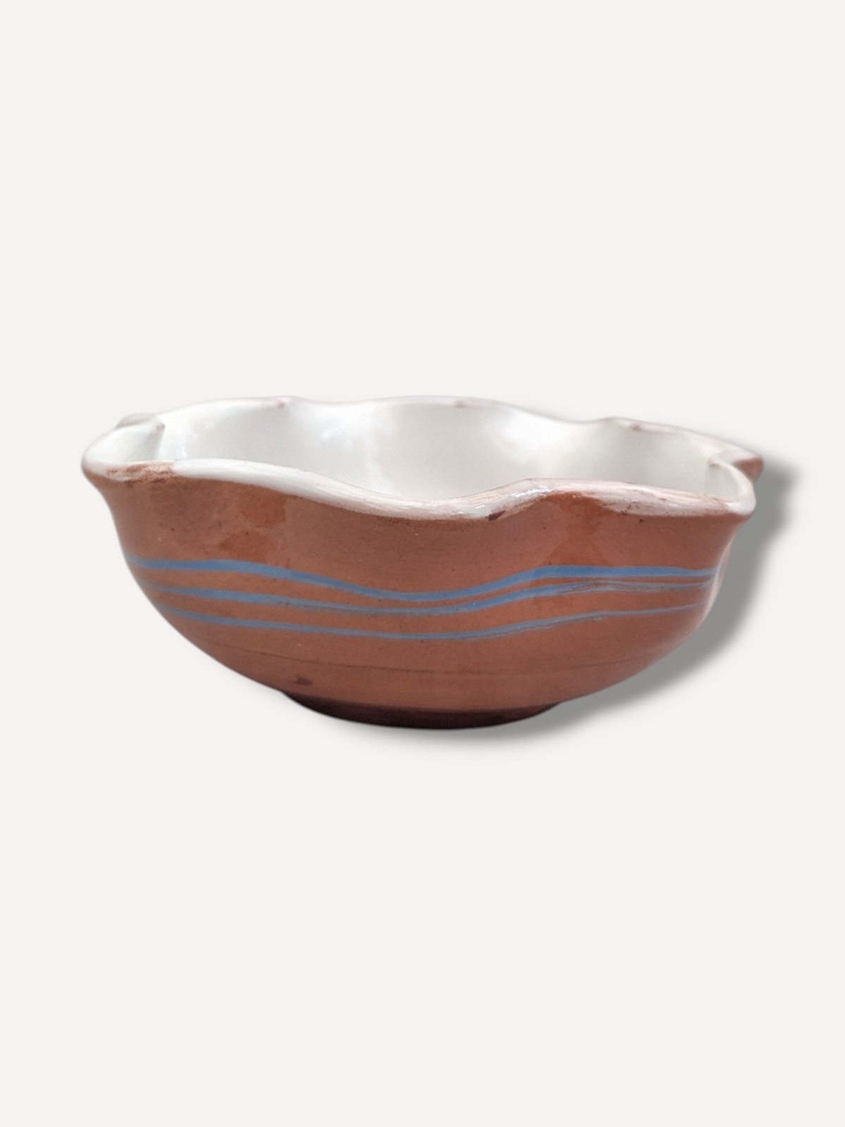 Iris Ripple Side Bowl
