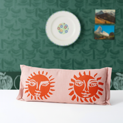 Sunne Bolster Sherbet – Sunne Border Hunter Green Wallpaper