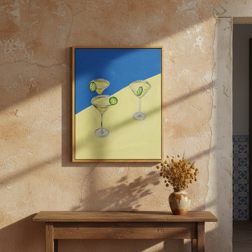 Três Margaritas – Matched to Actual Painting